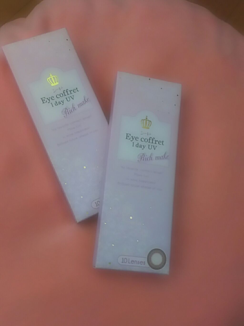 アイコフレ ワンデー UV/シード/ワンデー（１DAY）カラコンを使ったクチコミ（1枚目）