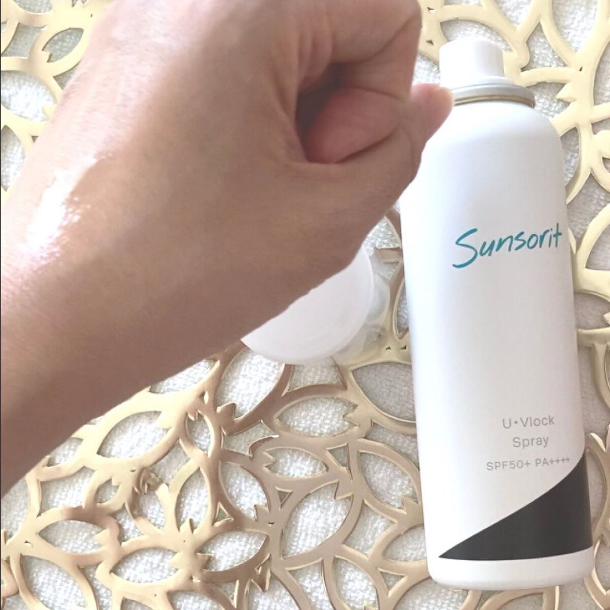 U・Vlockスプレー/サンソリット/日焼け止めミスト・スプレーを使ったクチコミ（3枚目）