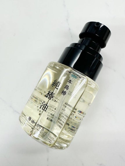 本島椿純椿油/本島椿/ヘアオイルを使ったクチコミ(1枚目)