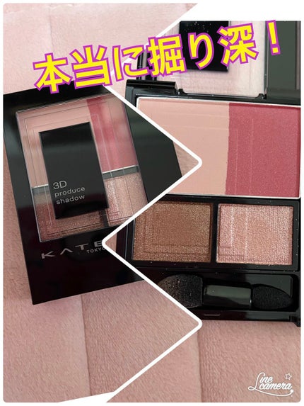 3Dプロデュースシャドウ/KATE/アイシャドウパレットを使ったクチコミ(1枚目)