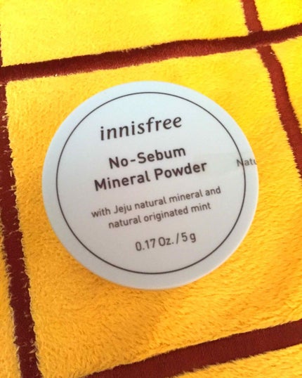 ノーセバム ミネラルパウダー/innisfree/ルースパウダーを使ったクチコミ(1枚目)