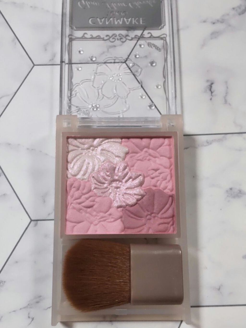 グロウフルールチークス/キャンメイク/パウダーチークを使ったクチコミ(3枚目)