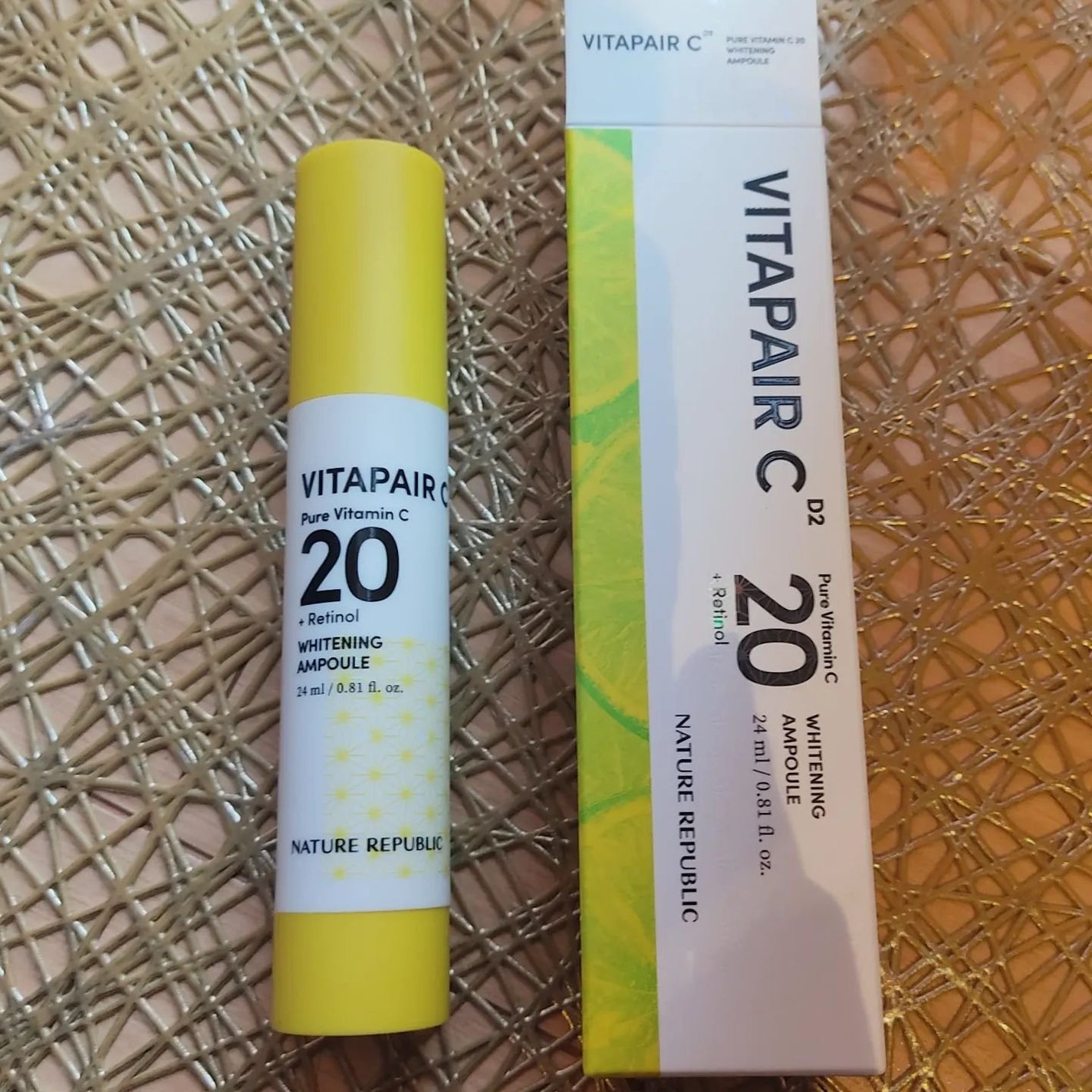 ビタペアC ビタレチ美容液/ネイチャーリパブリック/美容液を使ったクチコミ(2枚目)