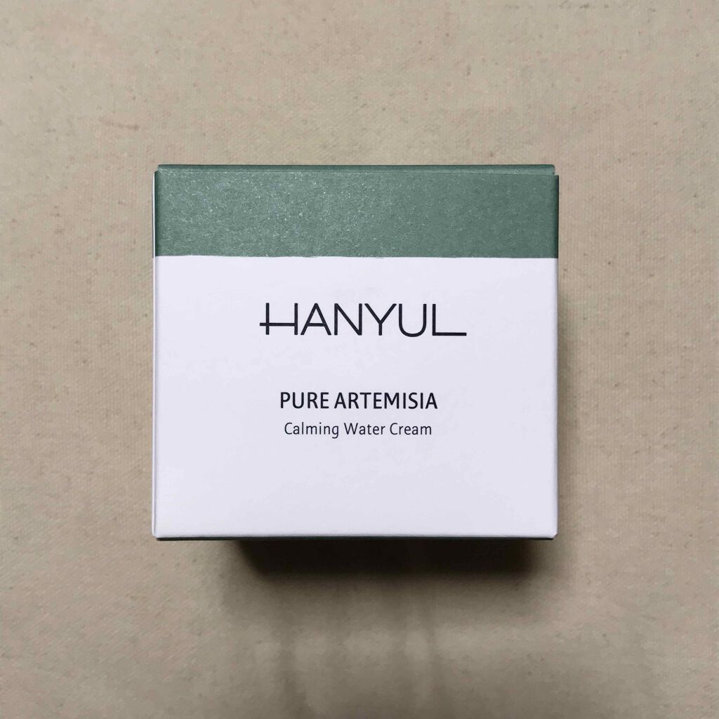ピュアアルテミシア カーミングウォータークリーム/HANYUL(ハンユル)/フェイスクリームを使ったクチコミ（1枚目）