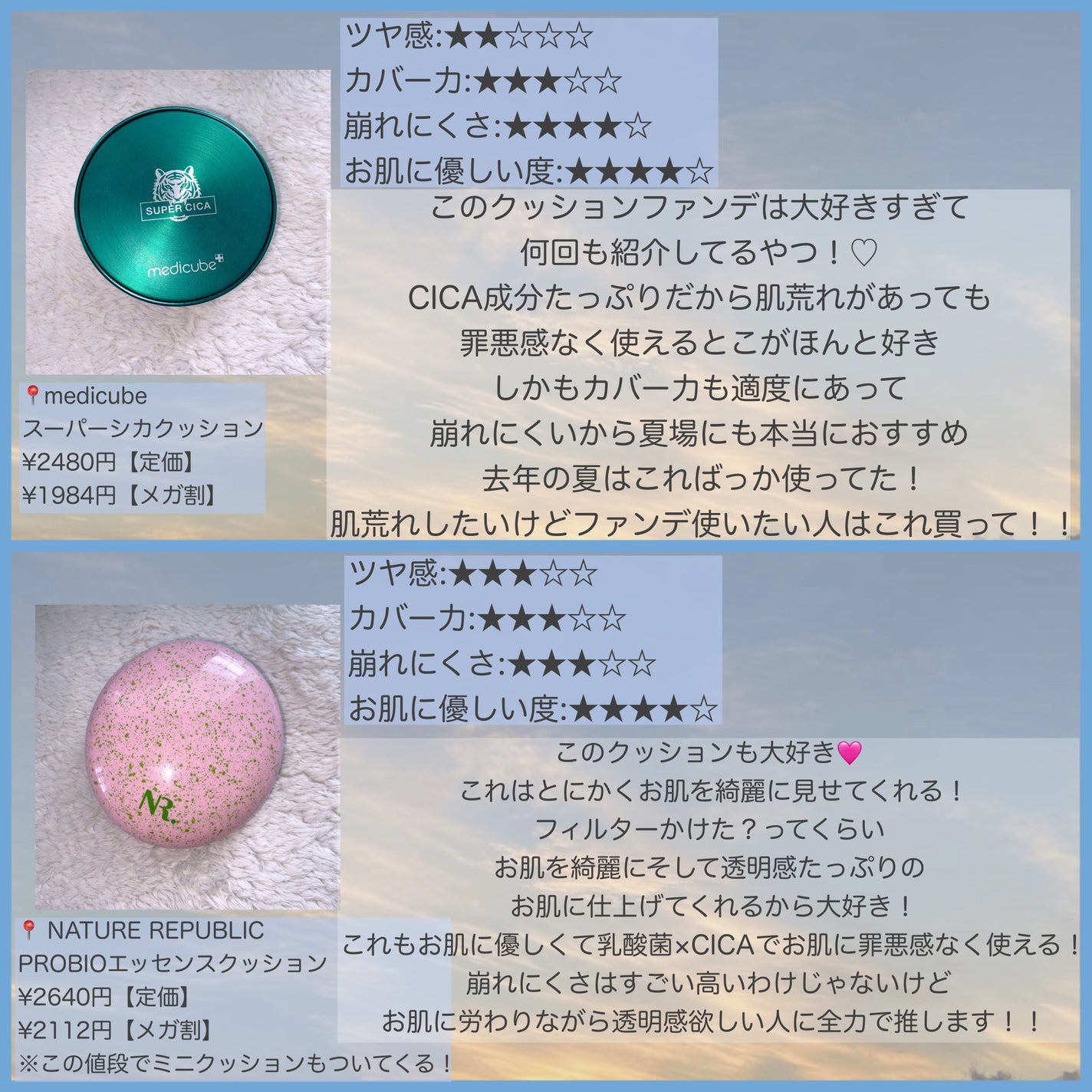 スーパーシカクッション/MEDICUBE/クッションファンデーションを使ったクチコミ(2枚目)