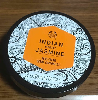 THE BODY SHOP インディアンナイトジャスミン ボディクリームのクチコミ「ボディショップのボディクリーム
インディアンナイトジャスミン

ジャスミンの香りが大好きなので.....」（1枚目）