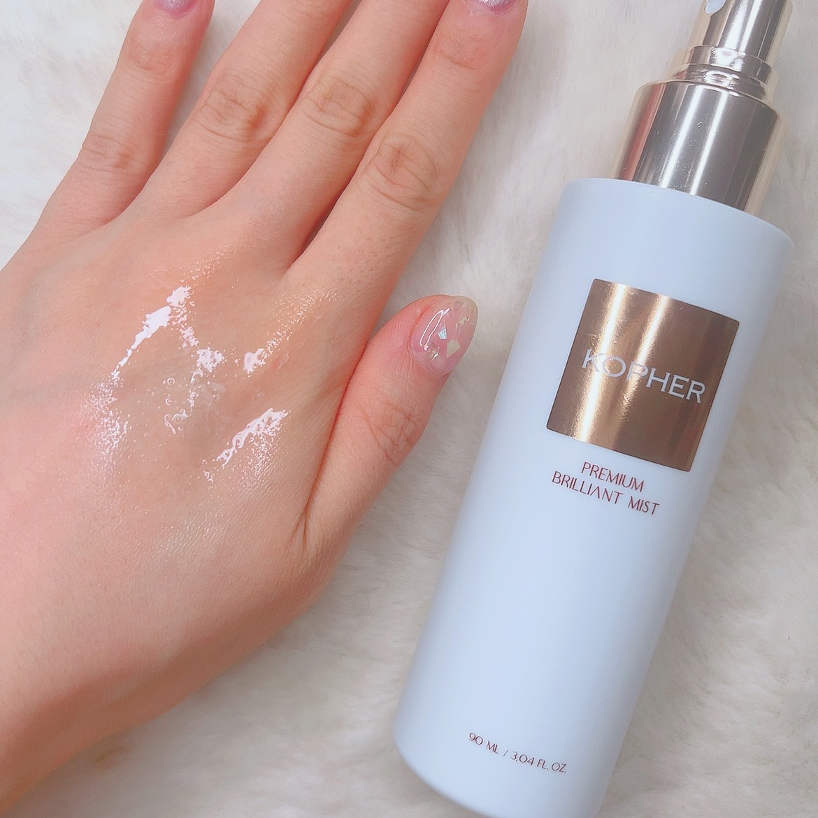 PREMIUM BRILLIANT MIST/KOPHER/ミスト状化粧水を使ったクチコミ（3枚目）