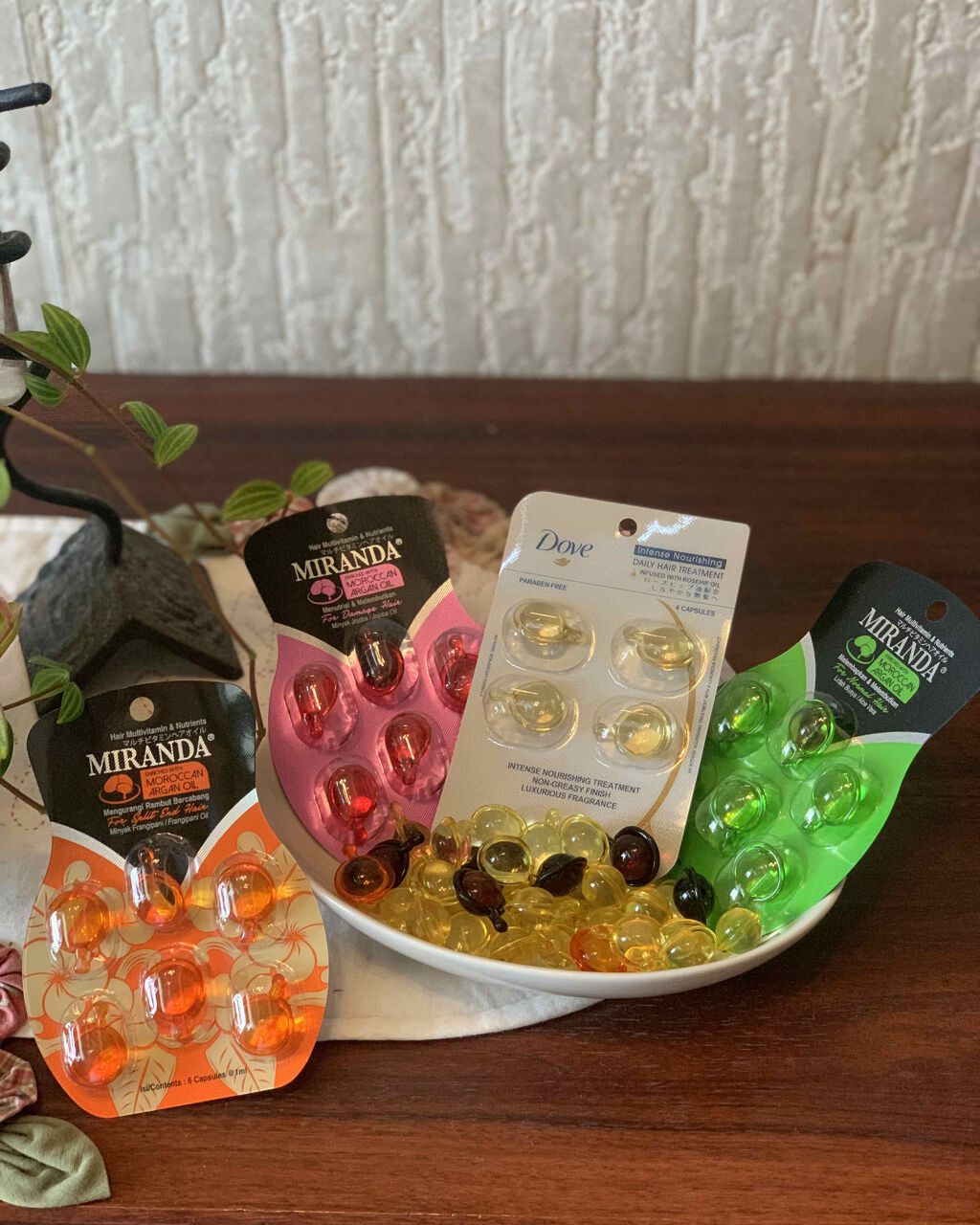 ヘアビタミン デイリーケアヘアオイル/MIRANDA/ヘアオイルを使ったクチコミ（2枚目）