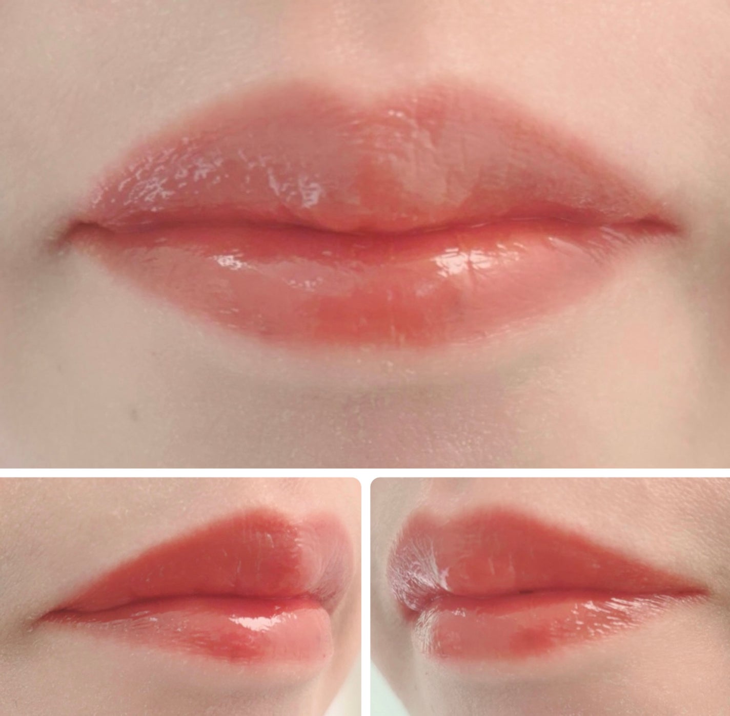 ロウグロウジェルティント/hince/リップティントを使ったクチコミ(3枚目)