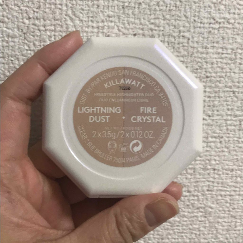 KILLAWATT FREESTYLE HIGHLIGHTER DUO/FENTY BEAUTY BY RIHANNA/パウダーハイライトを使ったクチコミ(3枚目)