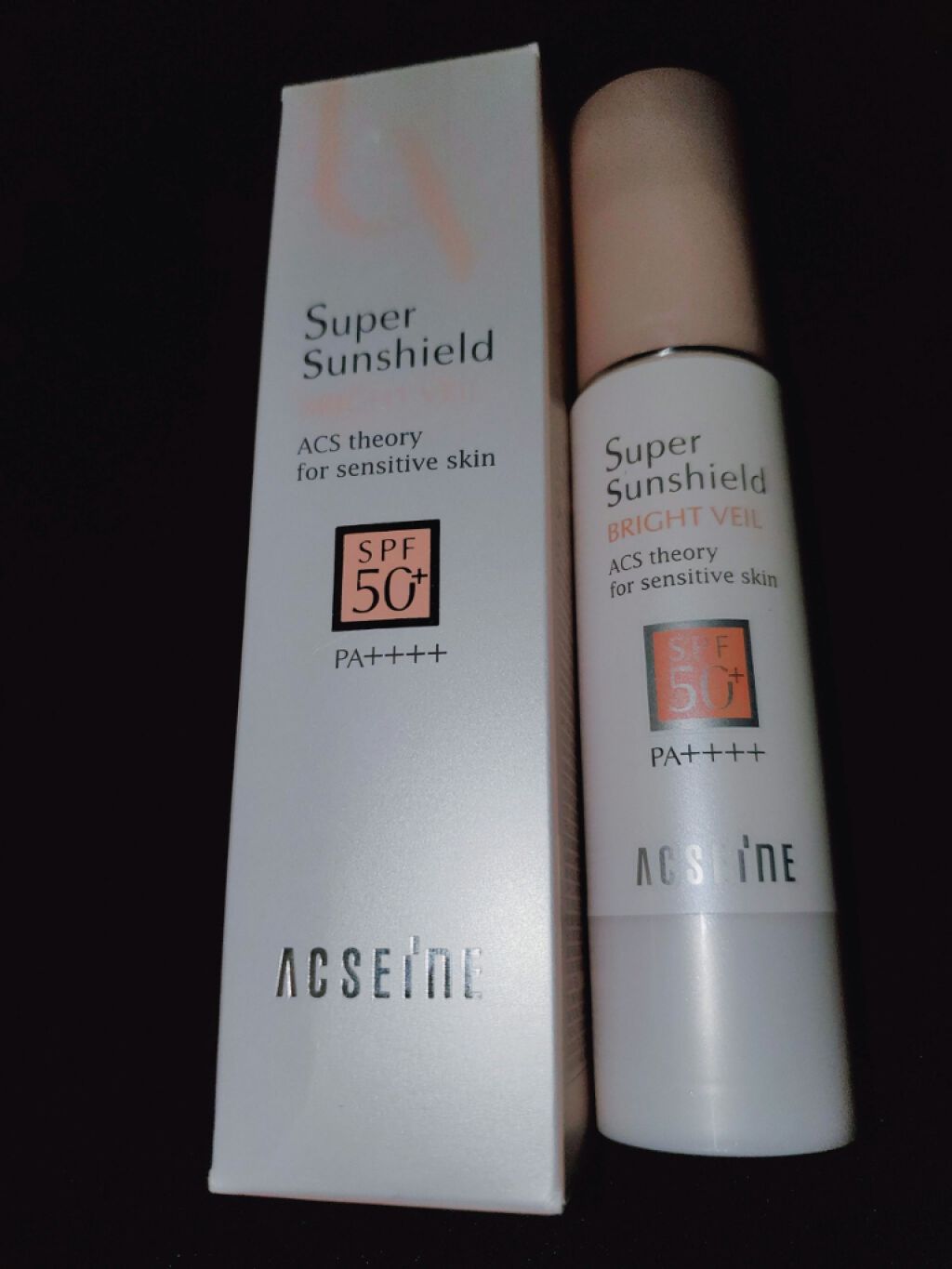 スーパーサンシールド ブライトヴェール<R>/ACSEINE/日焼け止め・UVケアを使ったクチコミ(1枚目)