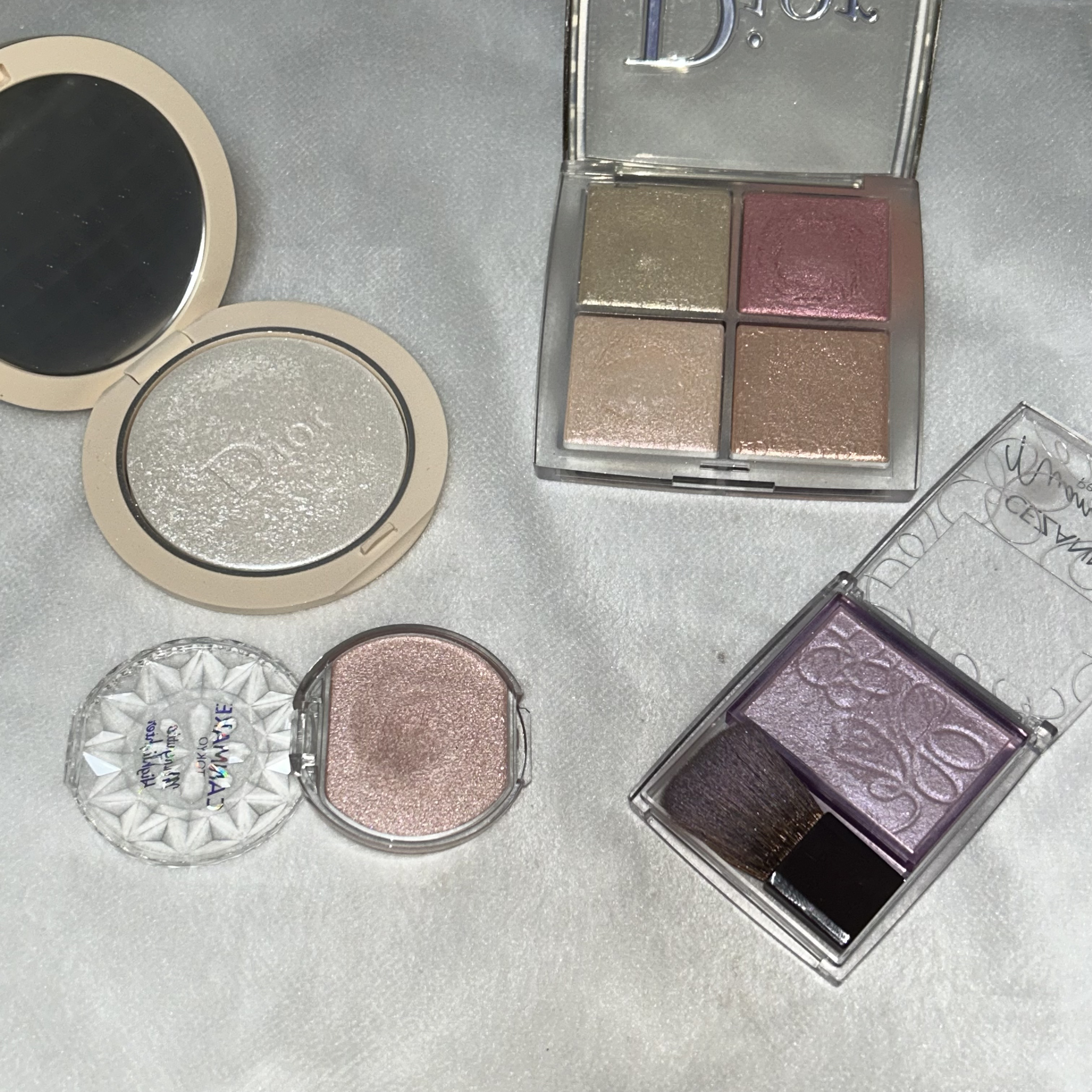 ディオール バックステージ フェイス グロウ パレット/Dior/ハイライトを使ったクチコミ（3枚目）