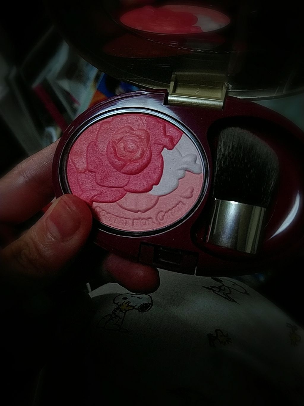 ライブリーアップチークス/コフレドール グラン/パウダーチークを使ったクチコミ(1枚目)