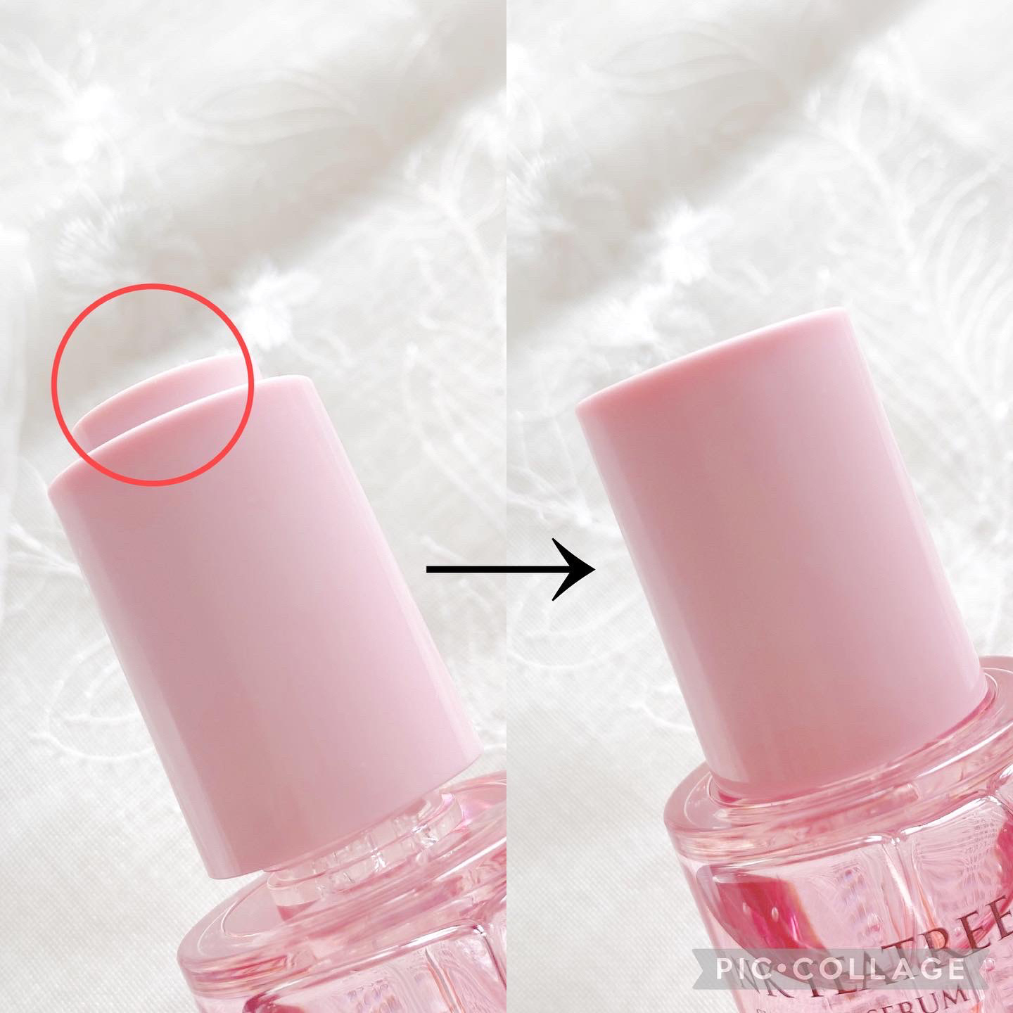 ピンクティーツリーシナジーセラム/APLIN/美容液を使ったクチコミ（3枚目）