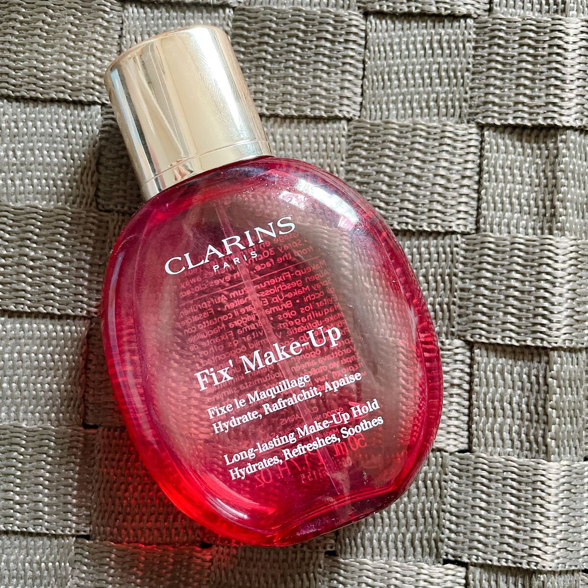 フィックス メイクアップ/CLARINS/ミスト状化粧水を使ったクチコミ(1枚目)