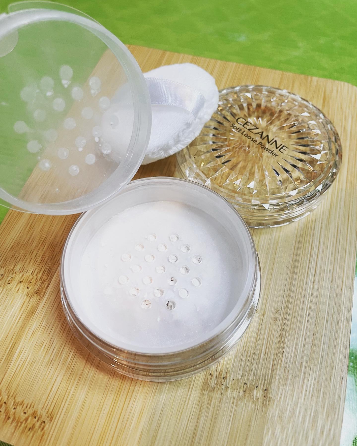 うるふわ仕上げパウダー/CEZANNE/ルースパウダーを使ったクチコミ（1枚目）