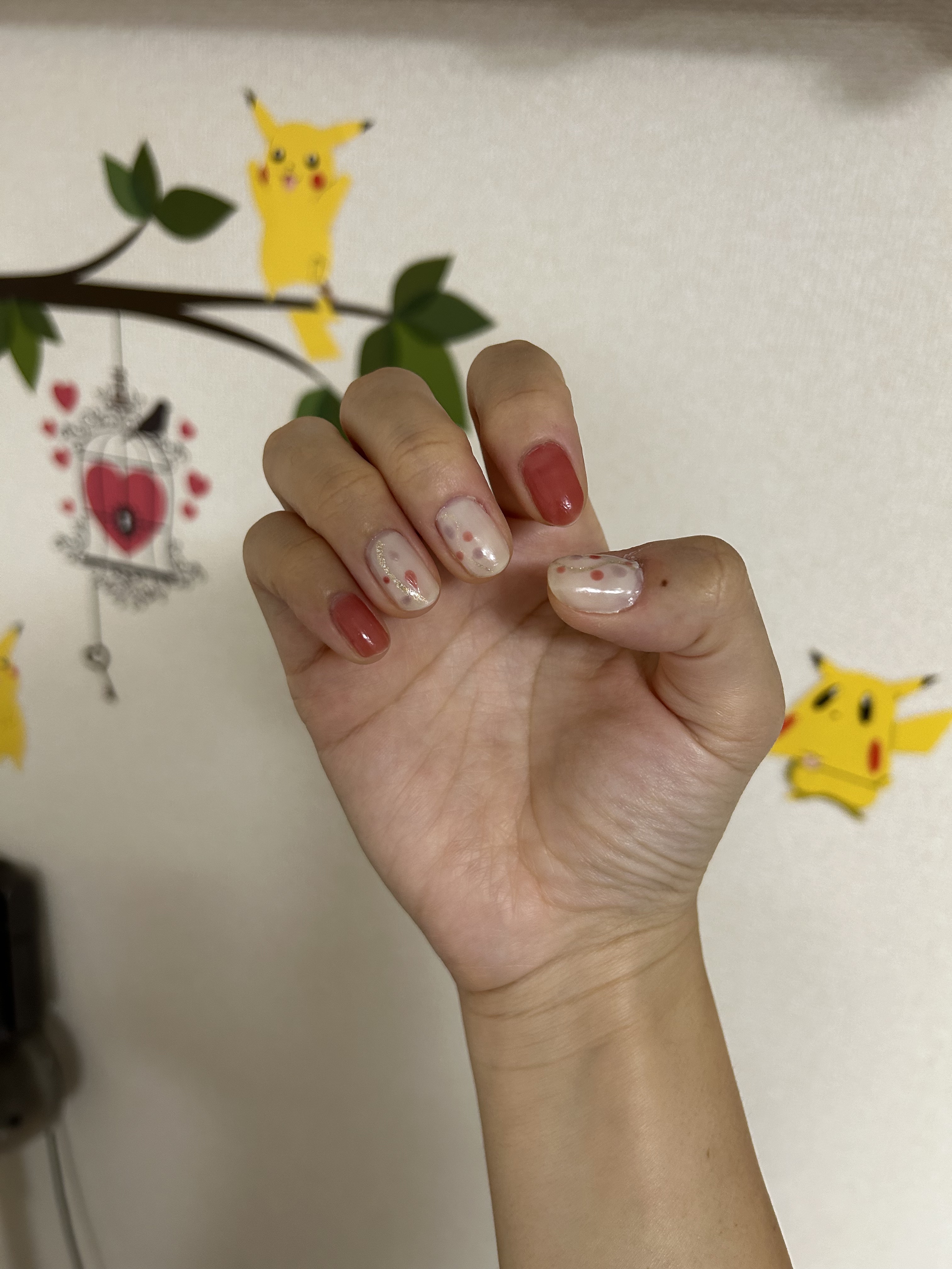 カラフルネイルズ/キャンメイク/マニキュアを使ったクチコミ（2枚目）