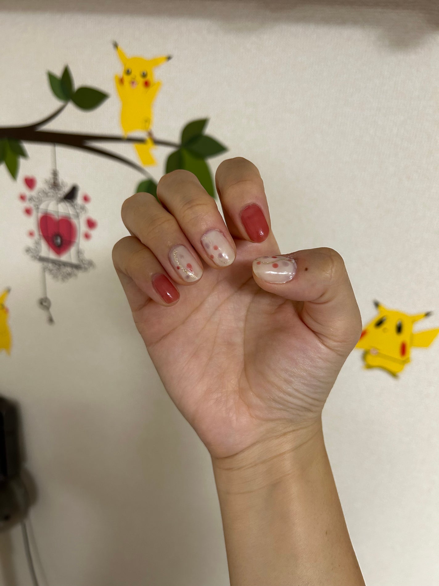 カラフルネイルズ/キャンメイク/マニキュアを使ったクチコミ(2枚目)