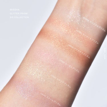 MISSHA グリッタープリズム シャドウ マーブルのクチコミ「MISSHA
- GLITTER PRISM SHADOW MARBLE

グリッタープリズム.....」（2枚目）