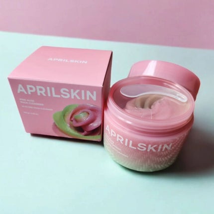 ピンクアロエメレンゲクレンザー/APRILSKIN/その他洗顔料を使ったクチコミ(1枚目)