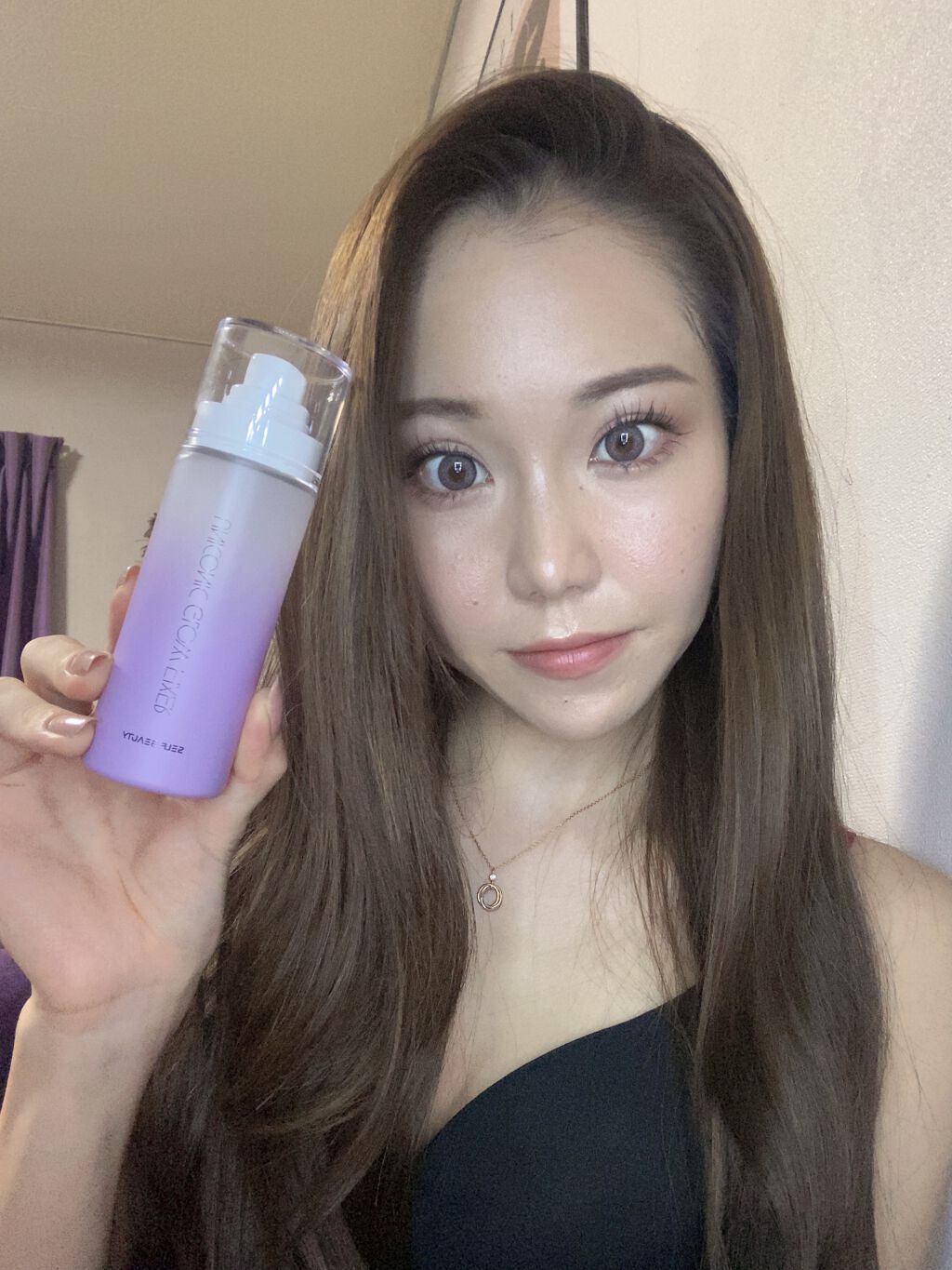 ユニコーン メイクアップグローフィックスミスト/SELF BEAUTY/フィックスミストを使ったクチコミ（1枚目）