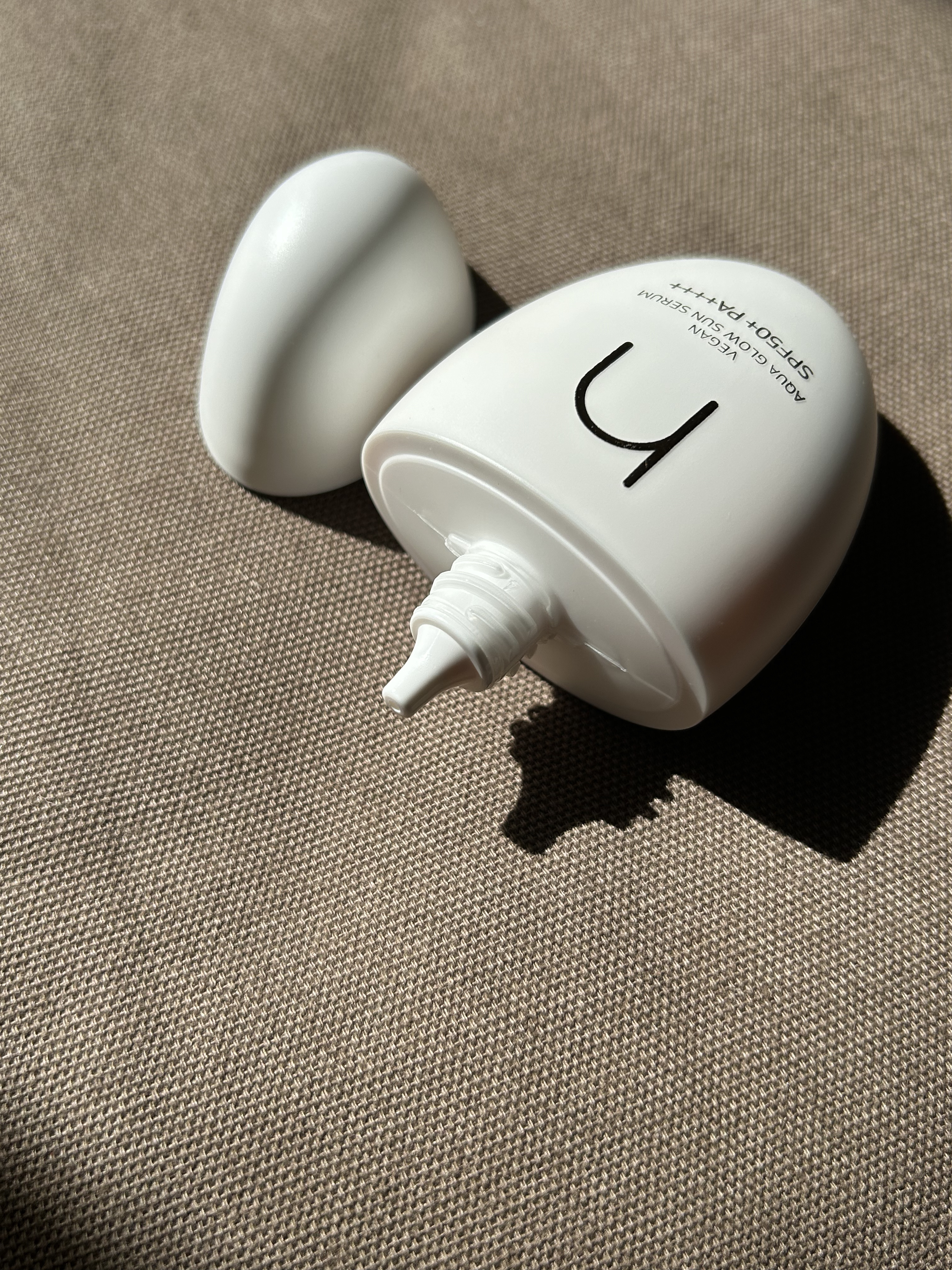 ヴィーガンアクアグロウサンセラム/HAMEL/日焼け止めローションを使ったクチコミ（2枚目）