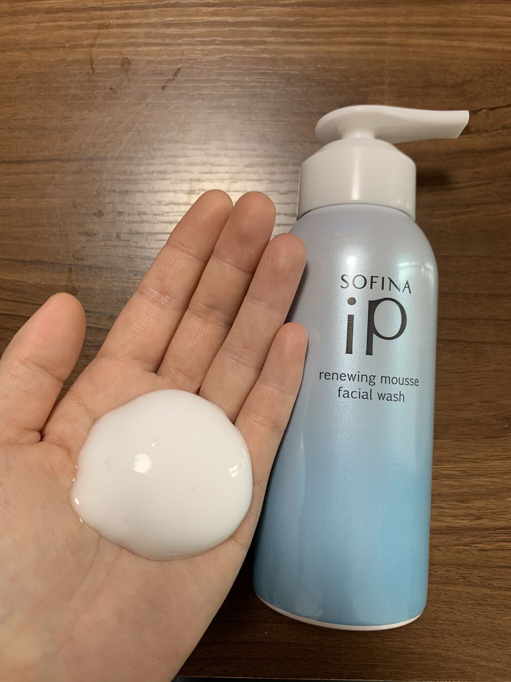 ソフィーナ iP リニュー ムース ウォッシュ/SOFINA iP/泡洗顔を使ったクチコミ（1枚目）