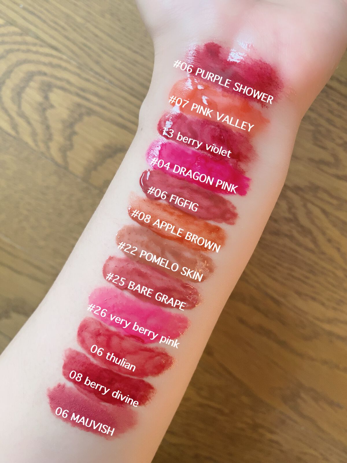 ジューシーラスティングティント/rom&nd/リップティントを使ったクチコミ(2枚目)