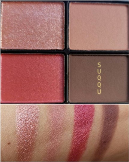 デザイニング カラー アイズ/SUQQU/アイシャドウパレットを使ったクチコミ(3枚目)