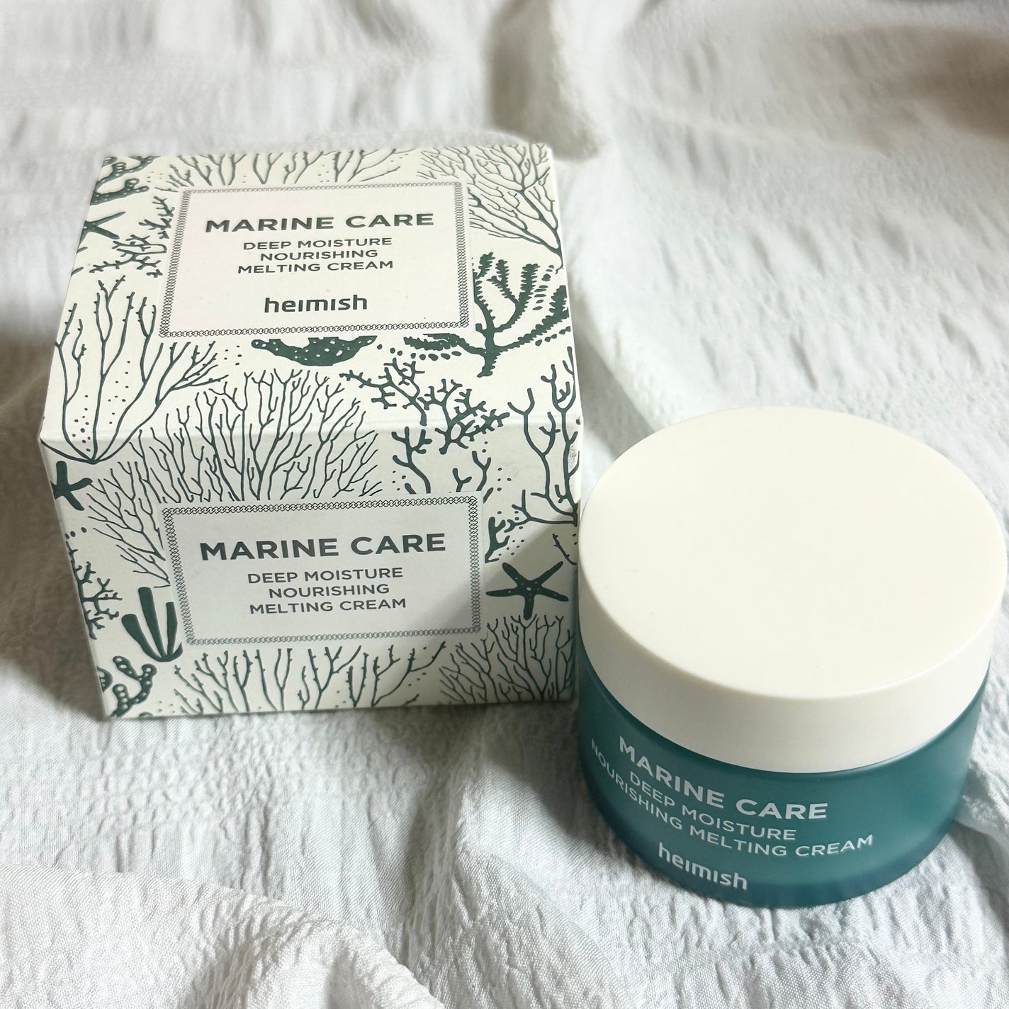 Marine Care Rich Cream /heimish/フェイスクリームを使ったクチコミ(1枚目)