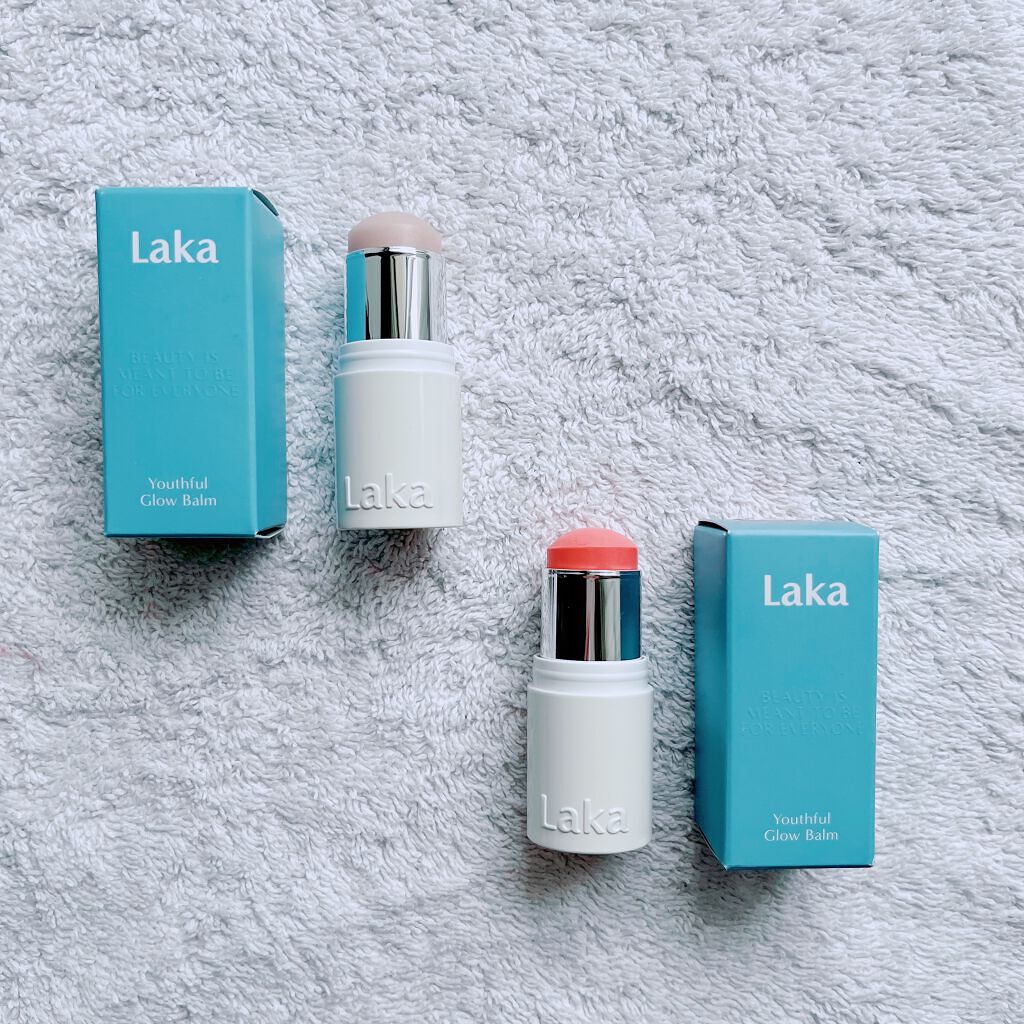 ユースフルグローバーム/Laka/ジェル・クリームチークを使ったクチコミ（1枚目）