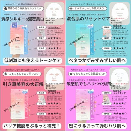 ミノン アミノモイスト ぷるぷるしっとり肌マスク/ミノン/シートマスク・パックを使ったクチコミ(1枚目)