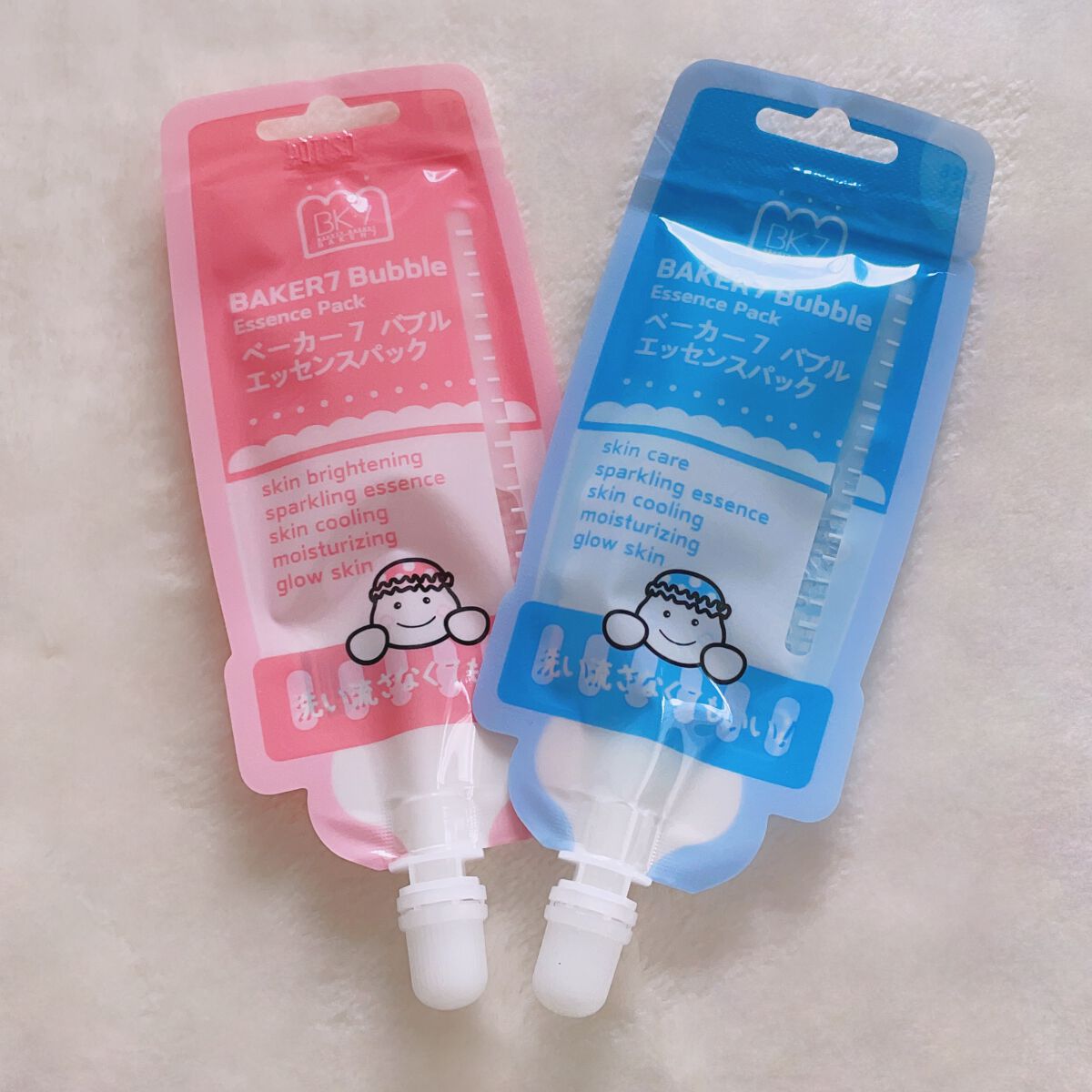 マジックバブルエッセンスパックMINI/BAKER7/シートマスク・パックを使ったクチコミ（1枚目）