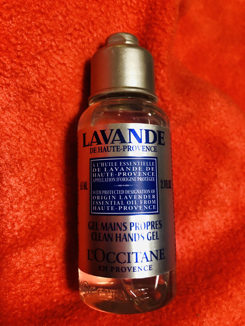 ラベンダー クリーンハンドジェル/L'OCCITANE/ハンドジェルを使ったクチコミ（1枚目）