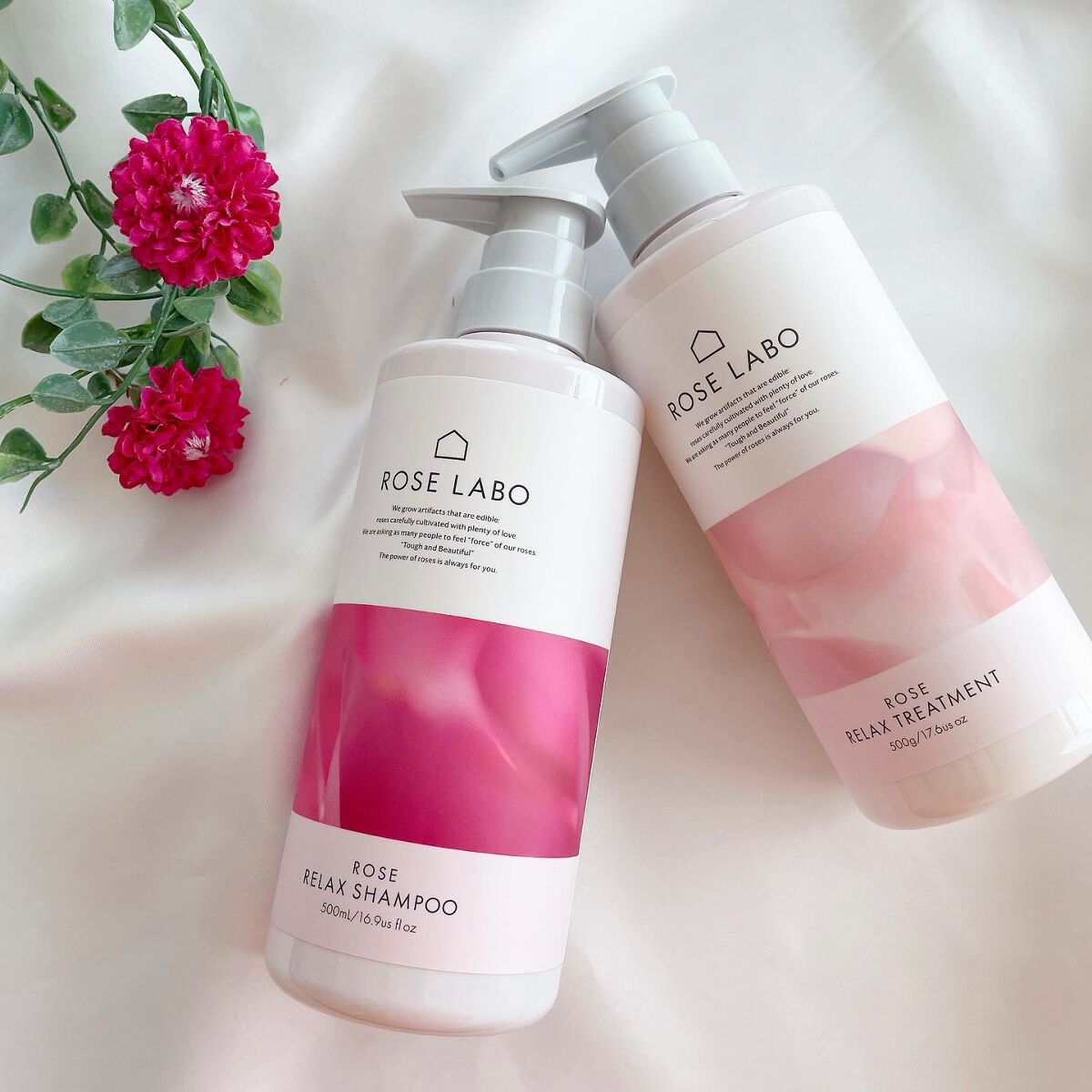 ローズリラックスシャンプー&トリートメント/ROSE LABO/市販シャンプーを使ったクチコミ（1枚目）