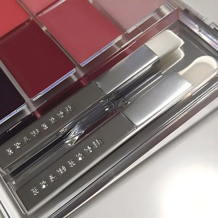 ソフトカラーリングリップパレット/wakemake/口紅を使ったクチコミ(5枚目)