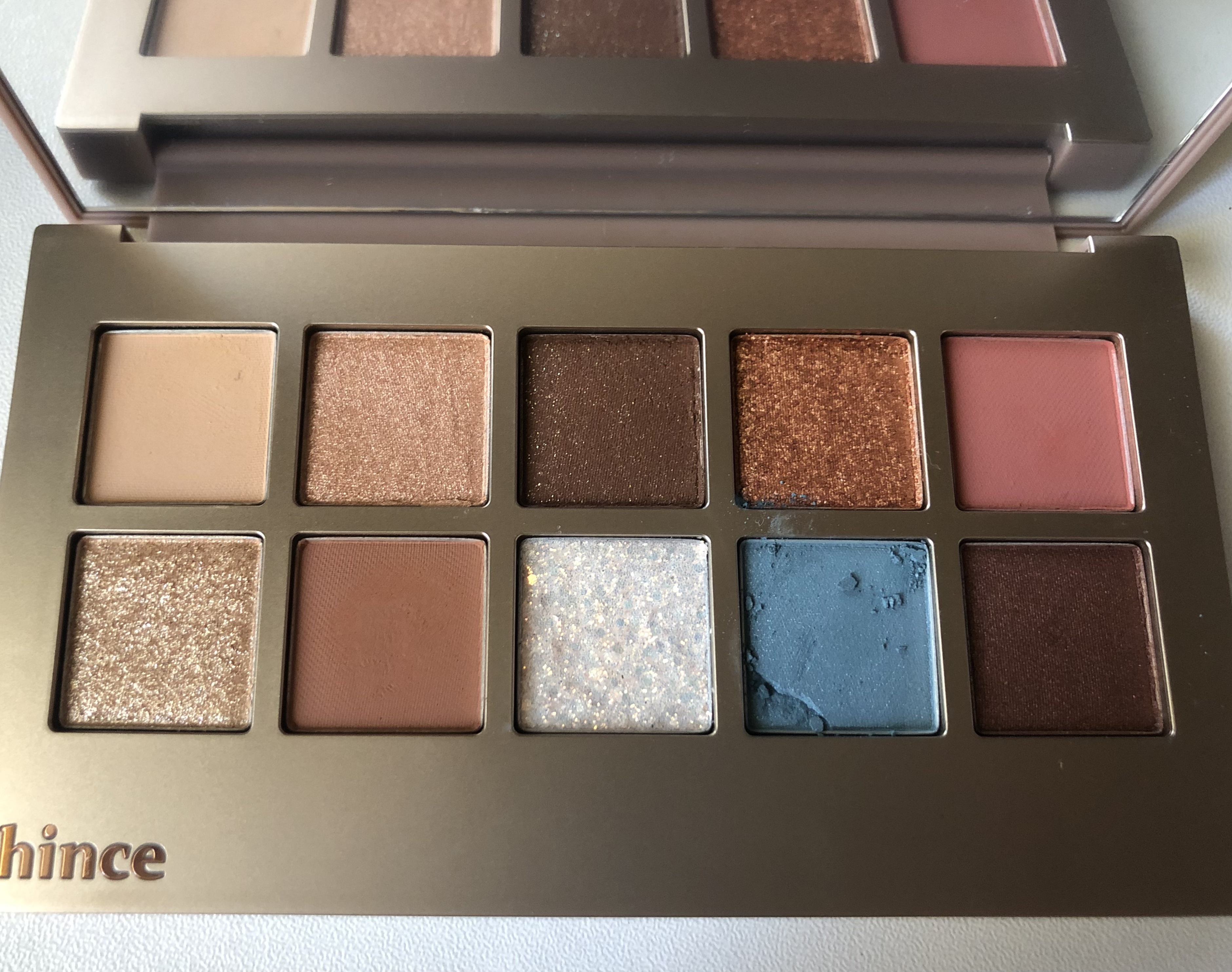 ニューデップスアイシャドウパレット/hince/アイシャドウパレットを使ったクチコミ（2枚目）