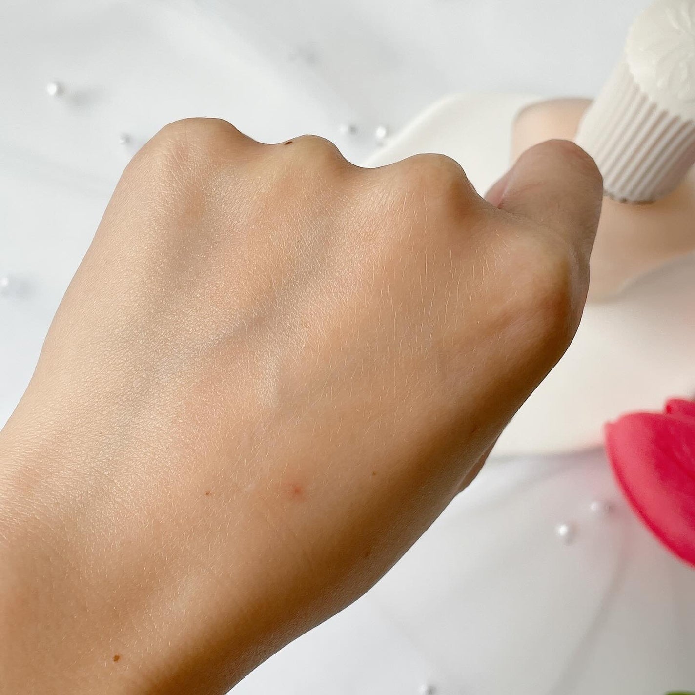 ãããã¯ãã£ã³ã° ãã©ã€ããŒ/PAUL & JOE BEAUTE/åç²§äžå°ã䜿ã£ãã¯ãã³ãïŒ4æç®ïŒ