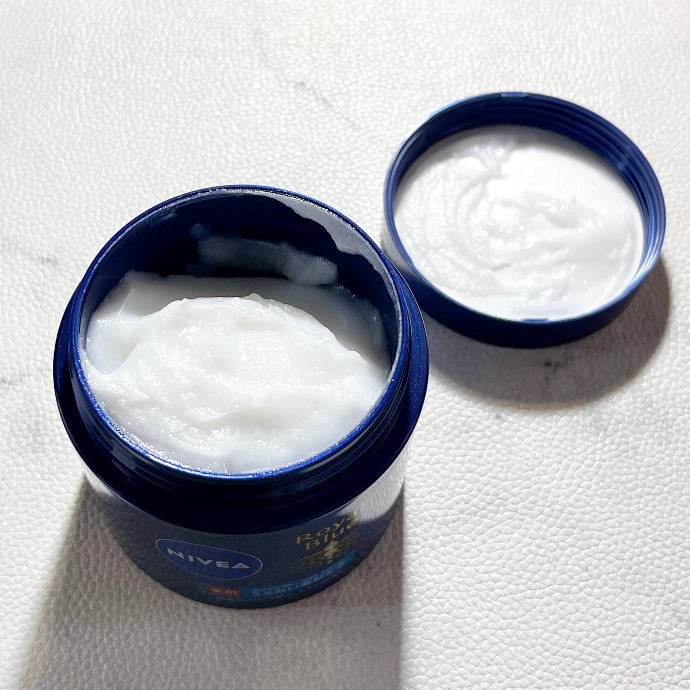 ニベア ロイヤルブルーボディクリーム うるおい密封ケア/ニベア/ボディクリームを使ったクチコミ(4枚目)