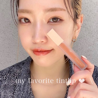 haomii Melty flower lip tintのクチコミ「モテ確定♡うるちゅる唇になれるリップ
────────────
⁡
この"蜜膜ティント"が
う.....」（1枚目）