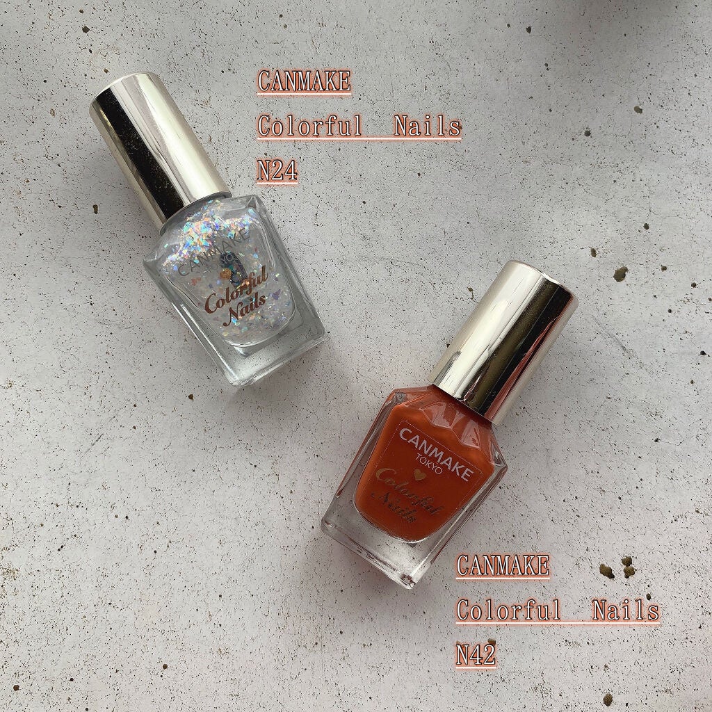 カラフルネイルズ/キャンメイク/マニキュアを使ったクチコミ(6枚目)