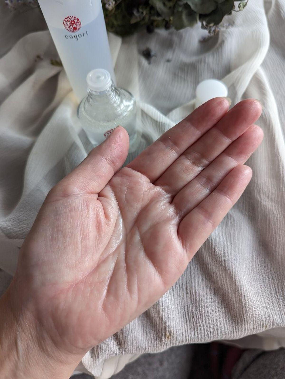 美容液オイル白-花-/Coyori/美容液を使ったクチコミ(3枚目)