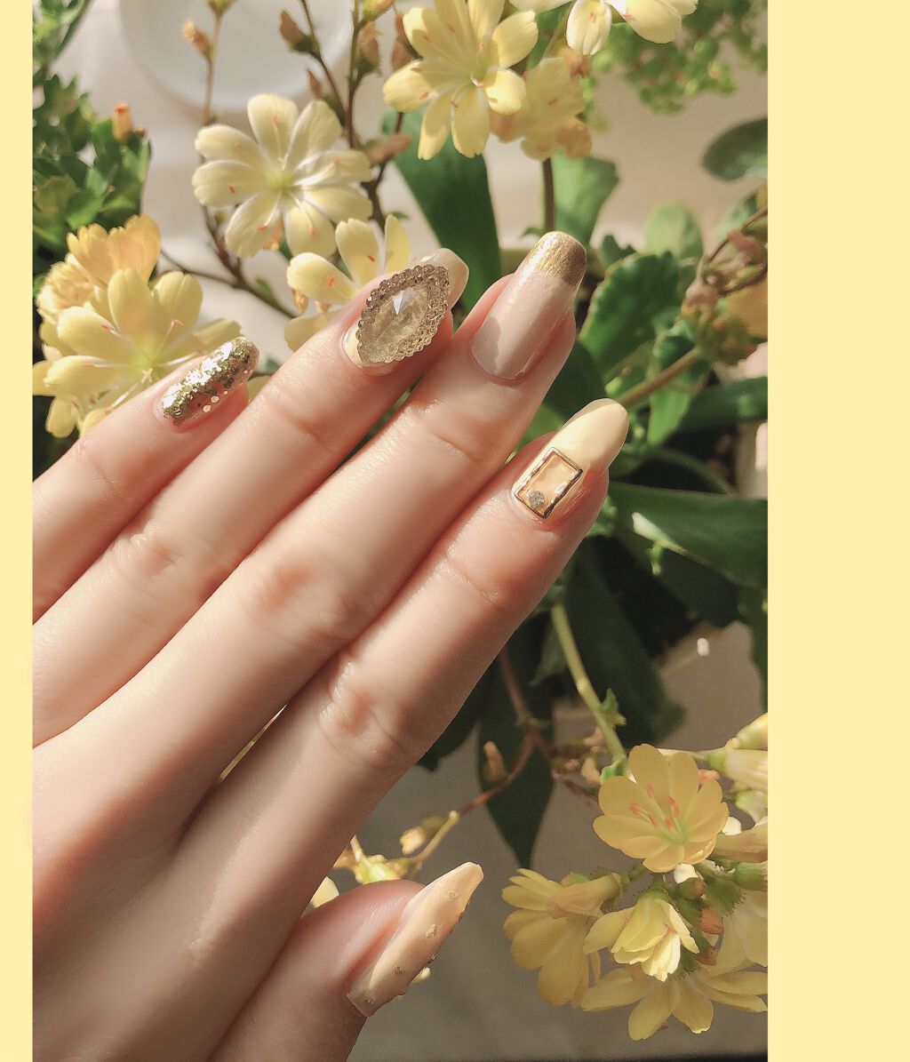 ウィンマックス ラブエンゼルネイルカラー/DAISO/マニキュアを使ったクチコミ（3枚目）