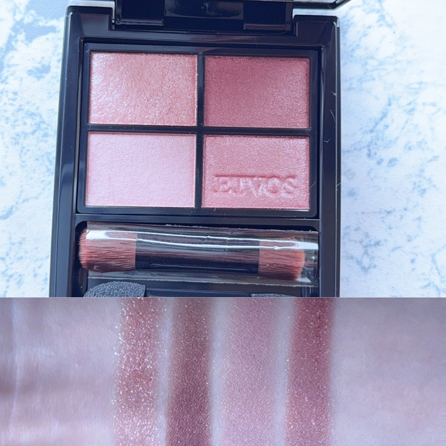 ミネラルクラッシィシャドー/エトヴォス/アイシャドウパレットを使ったクチコミ(3枚目)