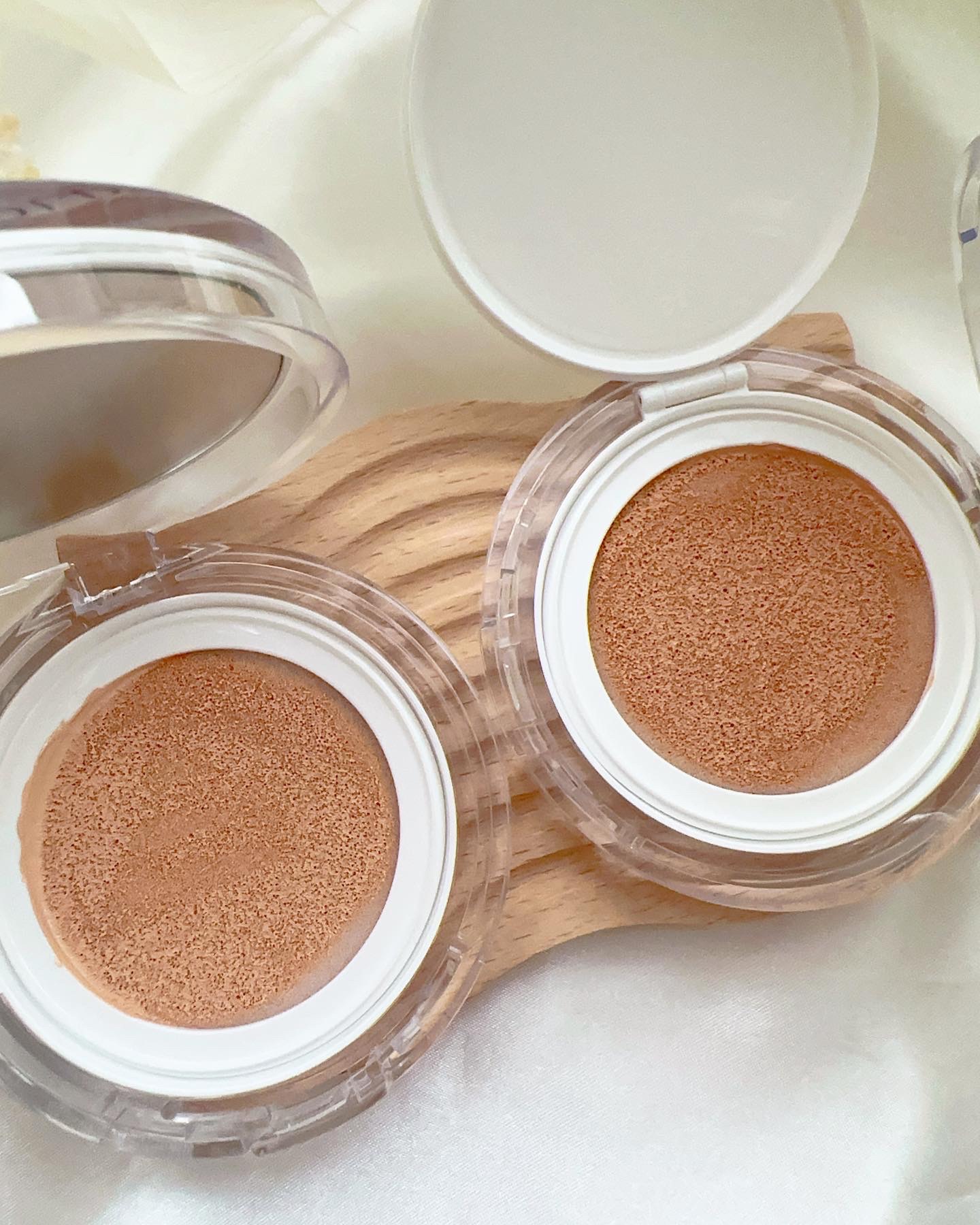 ハートリーフシーンカバークッション/23years old/クッションファンデーションを使ったクチコミ（3枚目）