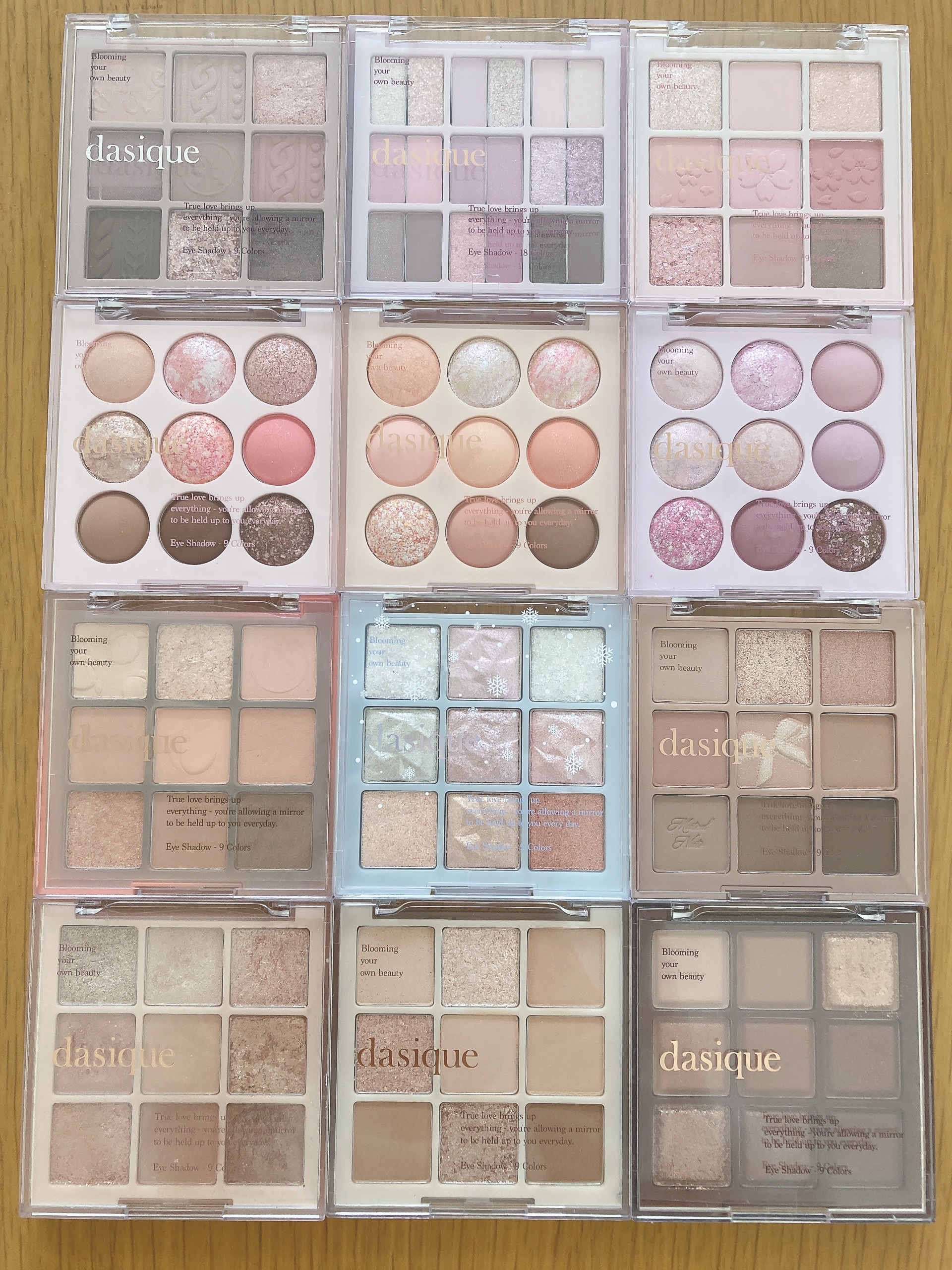 シャドウパレット/dasique/アイシャドウパレットを使ったクチコミ（1枚目）