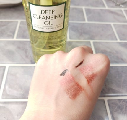 DHC 薬用ディープクレンジングオイル リニューブライト/DHC/オイルクレンジングを使ったクチコミ(4枚目)