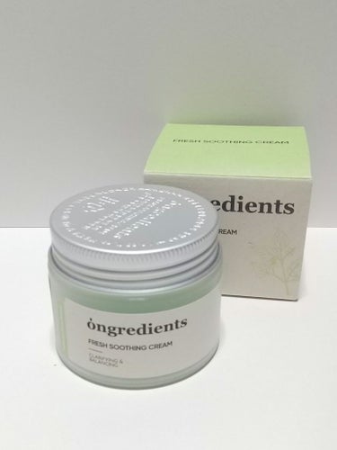 Fresh Soothing Cream/Ongredients/フェイスクリームを使ったクチコミ（1枚目）