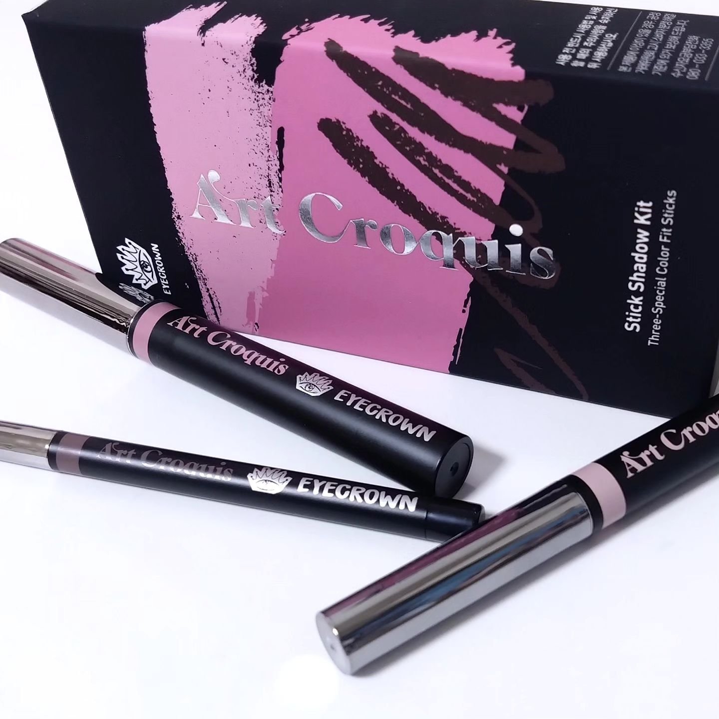 アートクロッキススティックシャドウキット/MAKEHEAL/スティックアイシャドウを使ったクチコミ（1枚目）