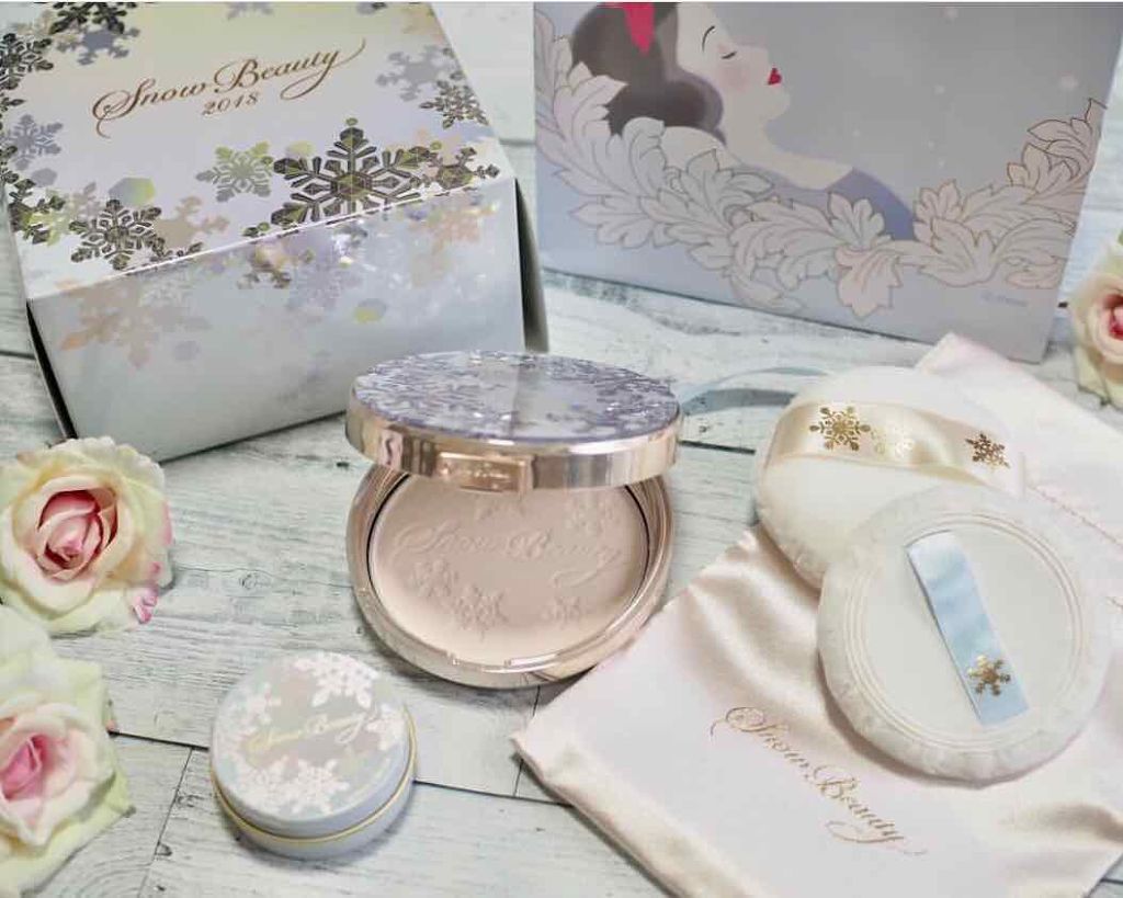 スノービューティー ホワイトニング フェースパウダー 2018/スノービューティー/プレストパウダーを使ったクチコミ(1枚目)